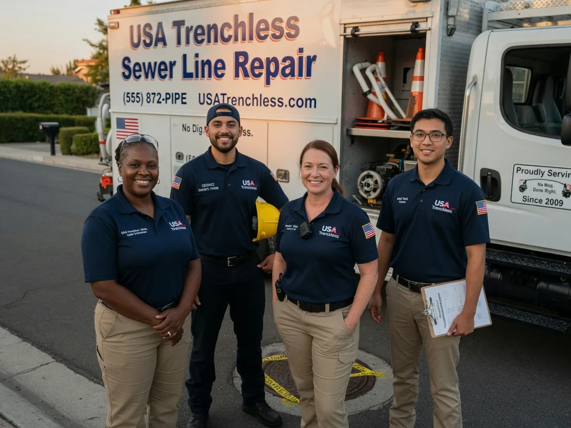 Sewer Line Repair company in Dover Afb, DE
